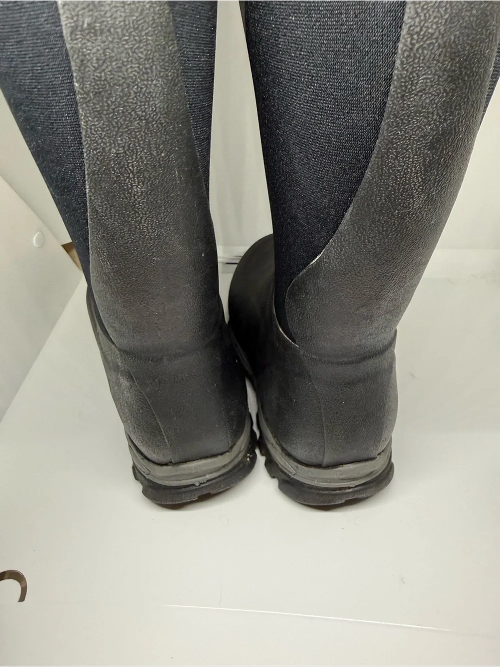 Kids Black Waterproof Rain & Snow Boots - Pull-On Winter Boot